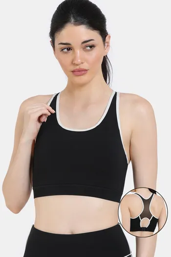 Padded Sports Bra Buy Womens Padded Sports Bra Online Zivame